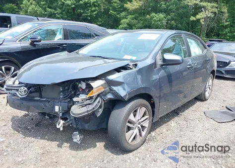 2015 Toyota Corolla Le Eco Plus из США, поврежденный, VIN 2T1BPRHE4FC244760